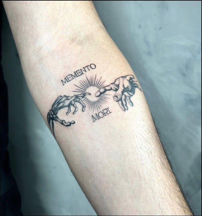 memento mori tattoo 