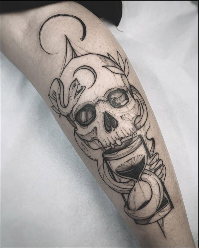 what tattoos represent death
