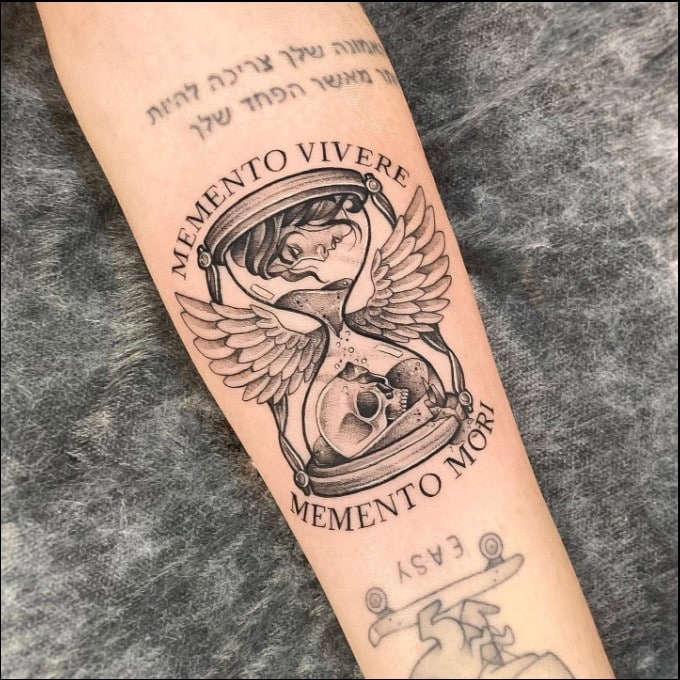 memento mori memento vivere tattoo meaning