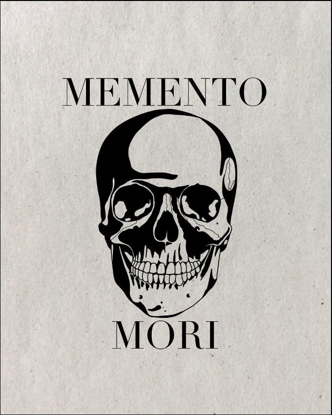 memento mori tattoo skull