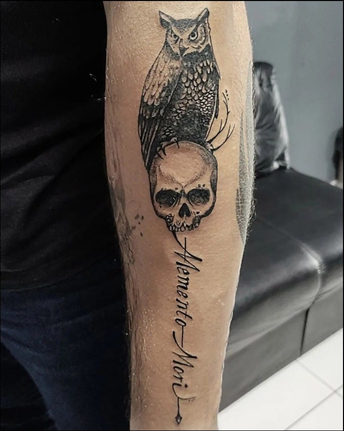 best memento mori tattoo 