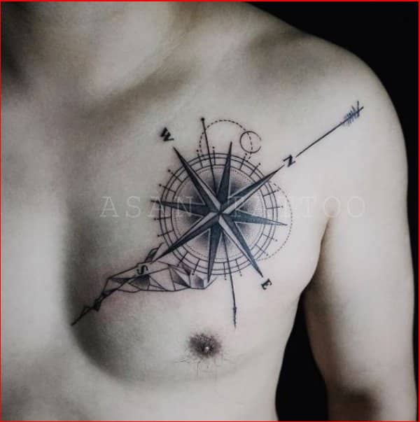Best nautical star tattoos designs 16