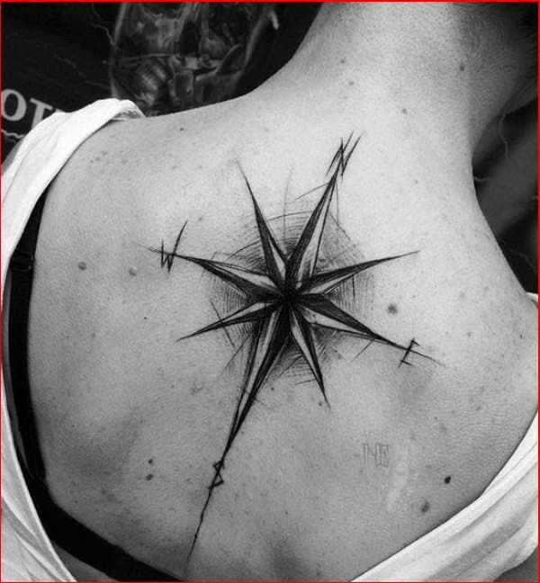 Best nautical star tattoos designs 21