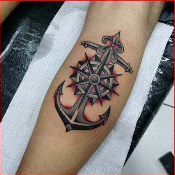 Best nautical star tattoos designs 22