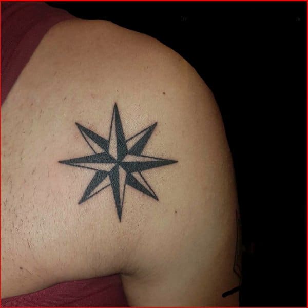 nautical star tattoo images
