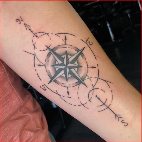 37+ Very Attractive nautical Star Tattoos & Ideas Their Meanings