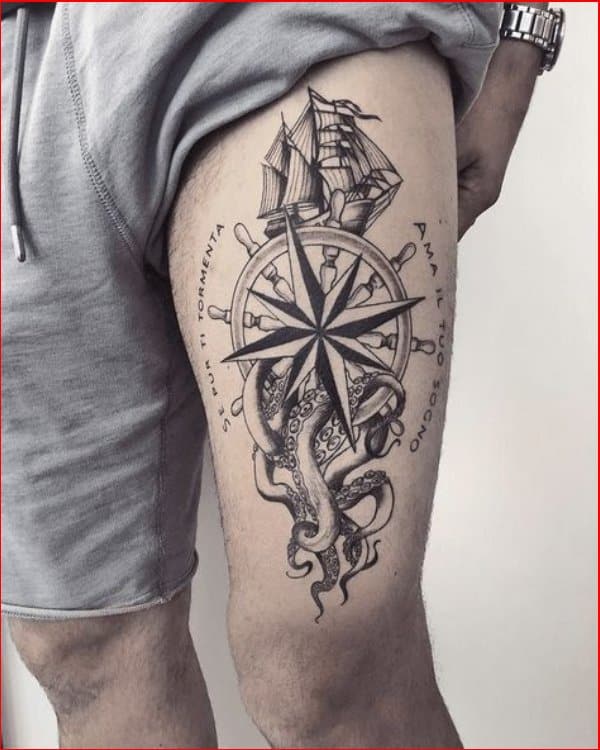 Best nautical Star tattoos design for women