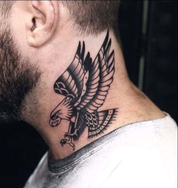 18 Coolest Neck Tattoos For Men  Psycho Tats