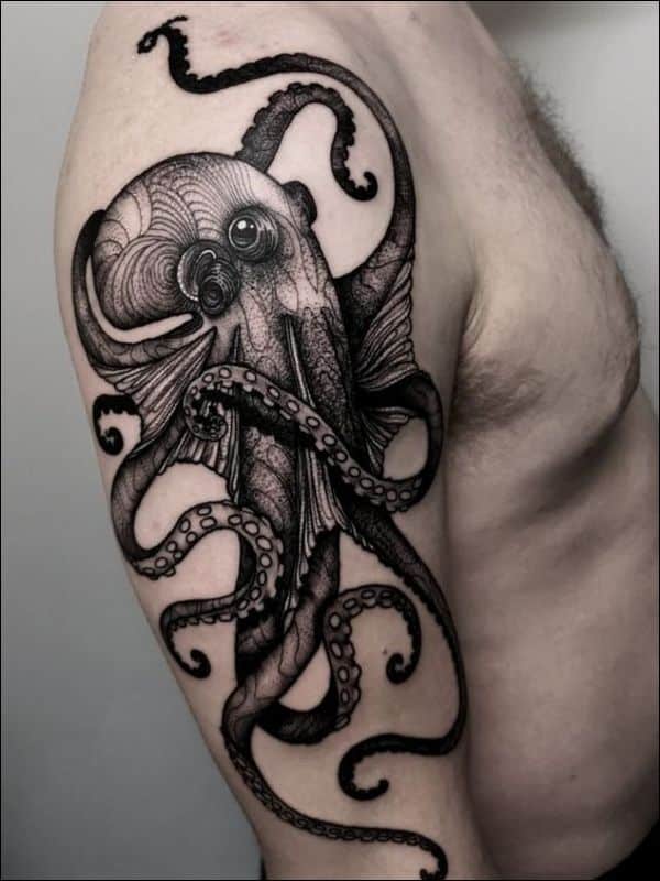 Octopus for Laura thanks so much lovely             tattooflash tattoo tattoos tattoosketch tattoodesign inked   Instagram