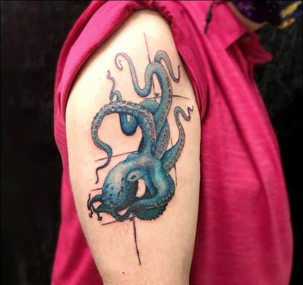 octopus tattoos shoulder