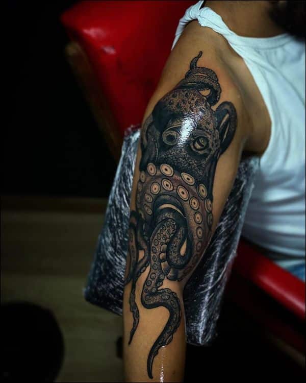 28 Octopus Tattoo Ideas