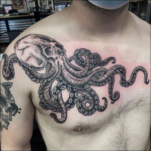 15 Amazing Kraken Tattoo Designs Design Press