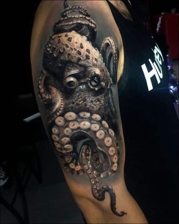 octopus tentacles tattoos