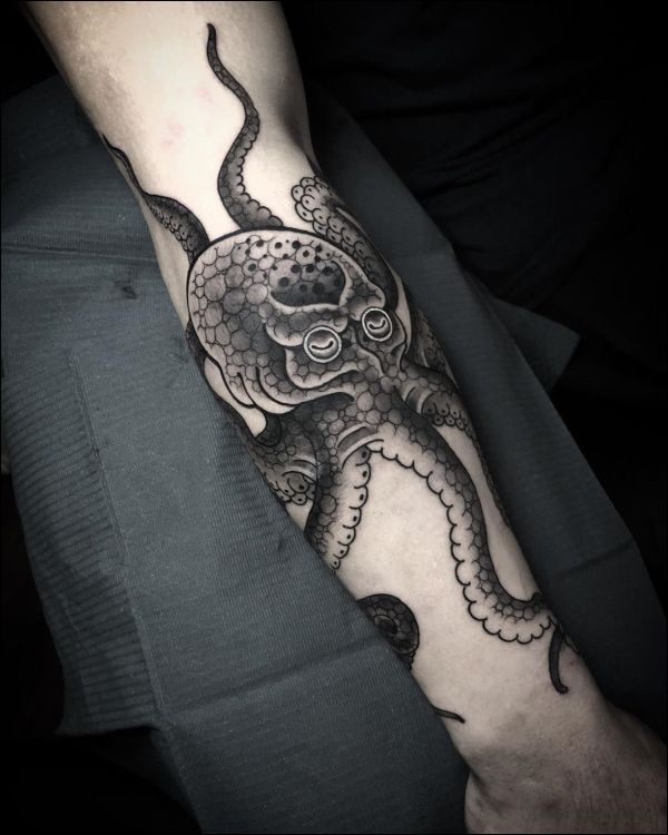 japanese octopus tattoos