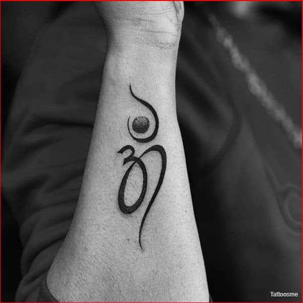 best om tattoo designs for wrist