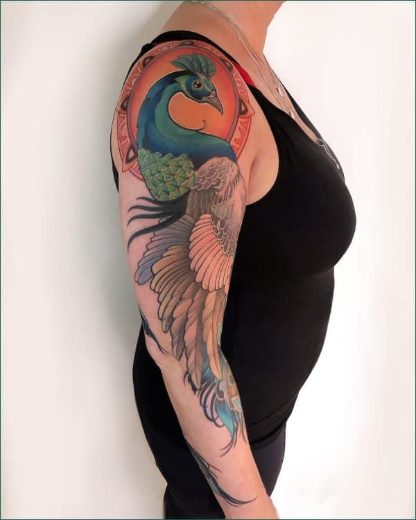 Top 109 Best Peacock Feather Tattoo Ideas  2022 Inspiration Guide  Next  Luxury