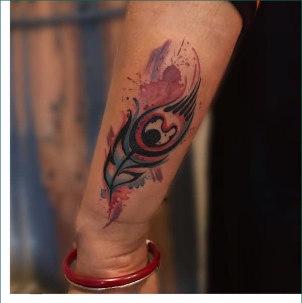 best peacock tattoos