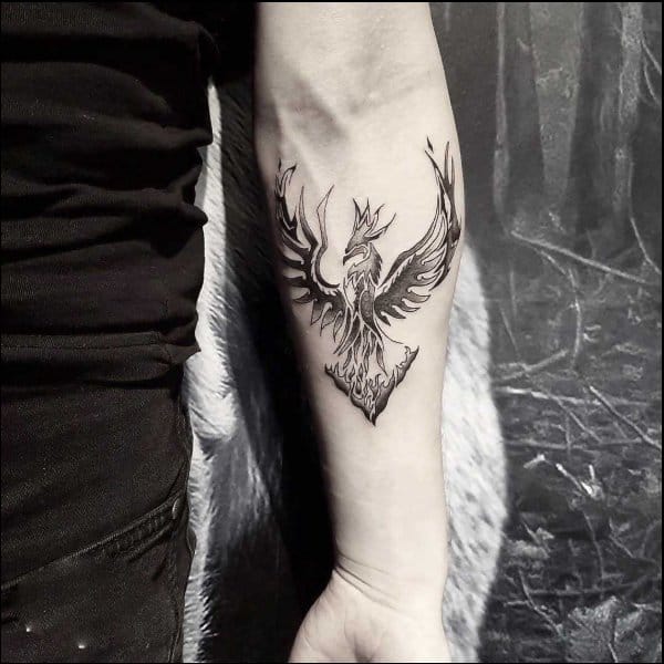 cool phoenix tattoos