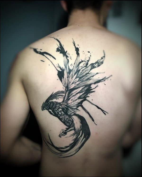 phoenix tattoo design