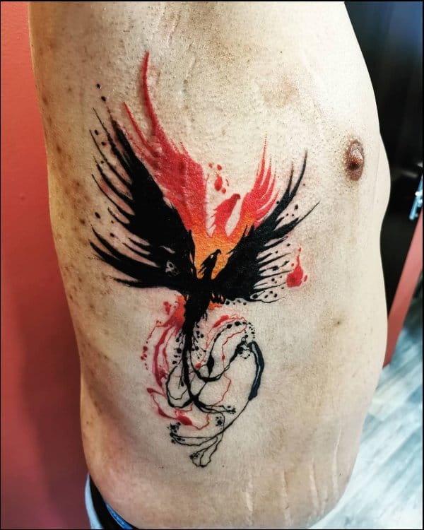 phoenix tribal tattoo