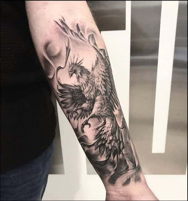 40 Phoenix Tattoo designs For Men