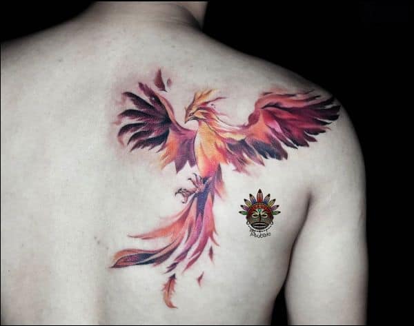 phoenix tattoo design