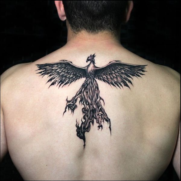phoenix feather tattoos