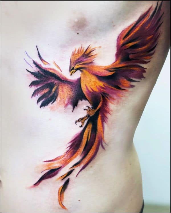 phoenix bird tattoo