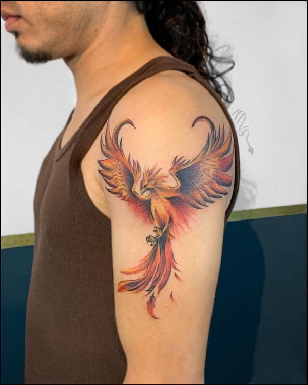 11 Small Unique Phoenix Bird Tattoo Ideas That Will Blow Your Mind   alexie