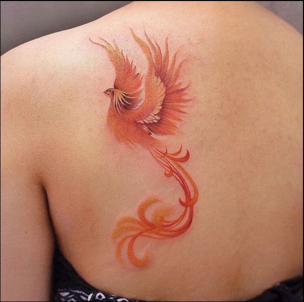 phoenix rising tattoo