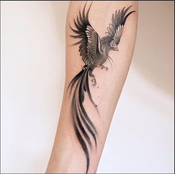 japanese phoenix tattoo