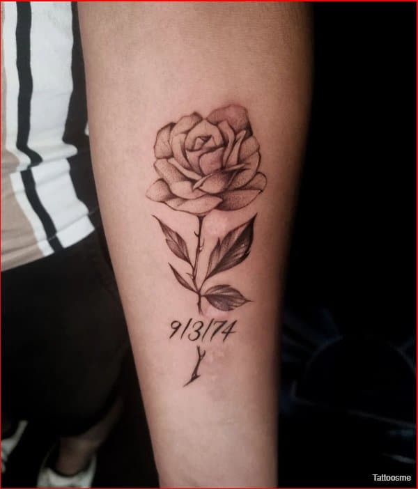 rose tattoos for girls