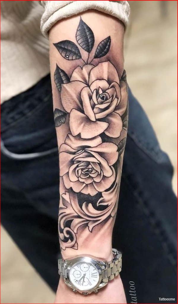 Aggregate 98 about rose tattoo designs for girls super hot  indaotaonec