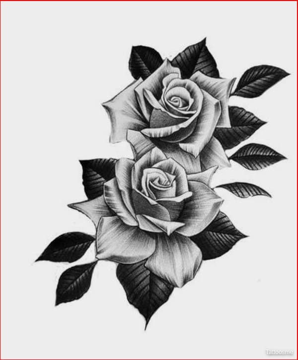 rose tattoo designs for men