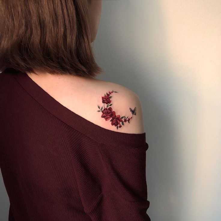 back rose tattoos