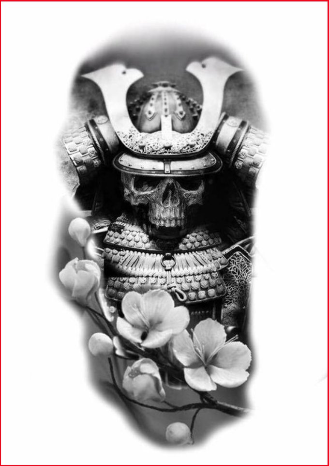 dead samurai tattoos