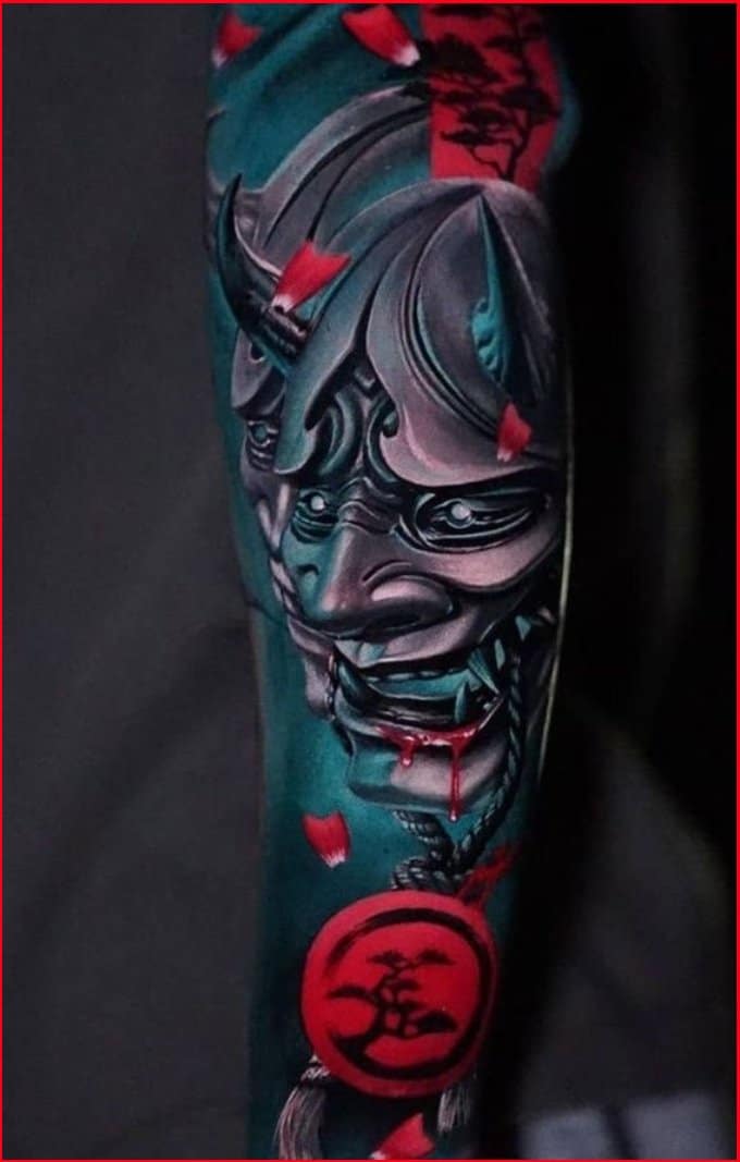 samurai tattoos designs