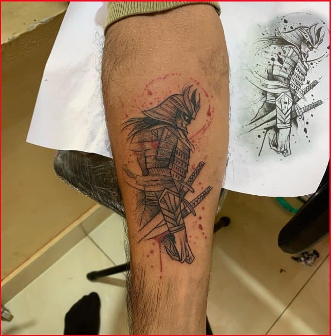 badass samurai tattoos