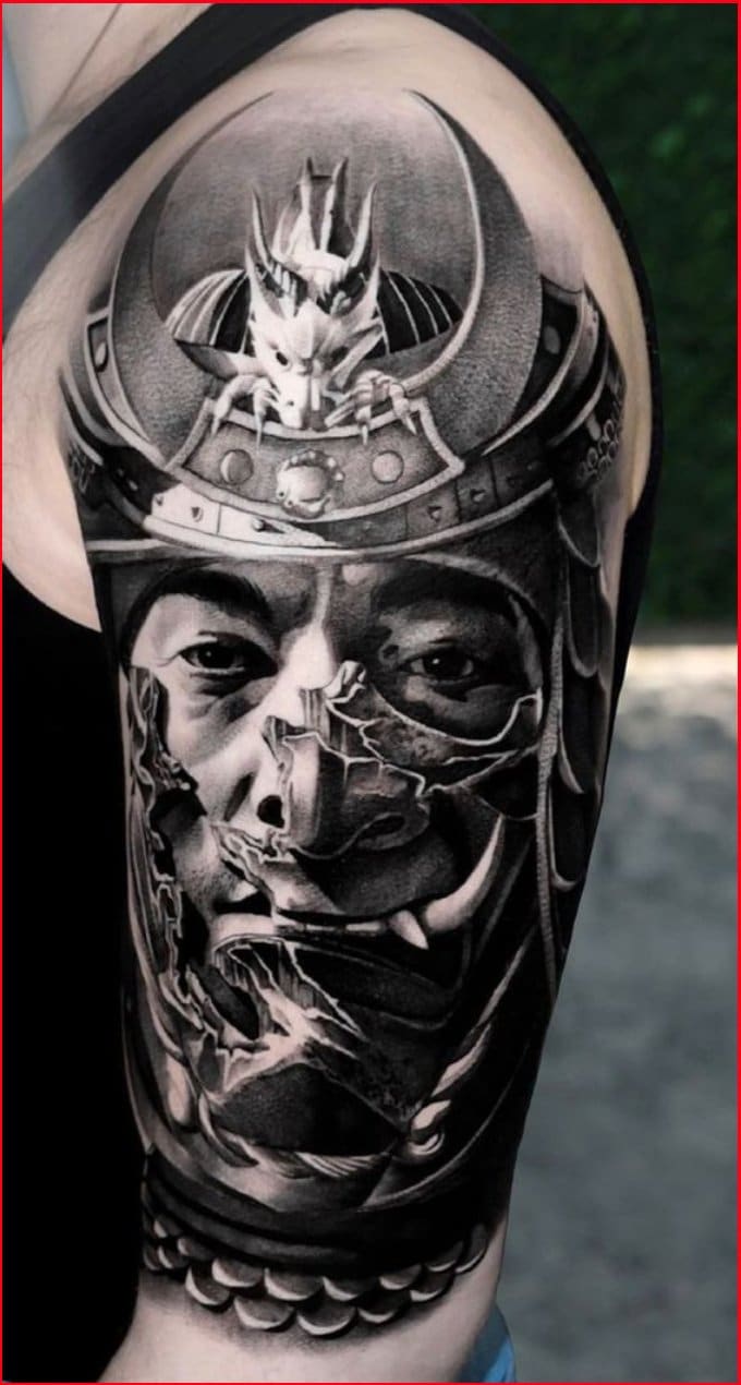samurai asian tattoos