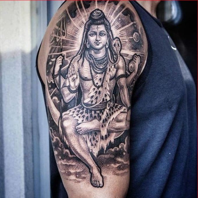 shiva tattoo images hd