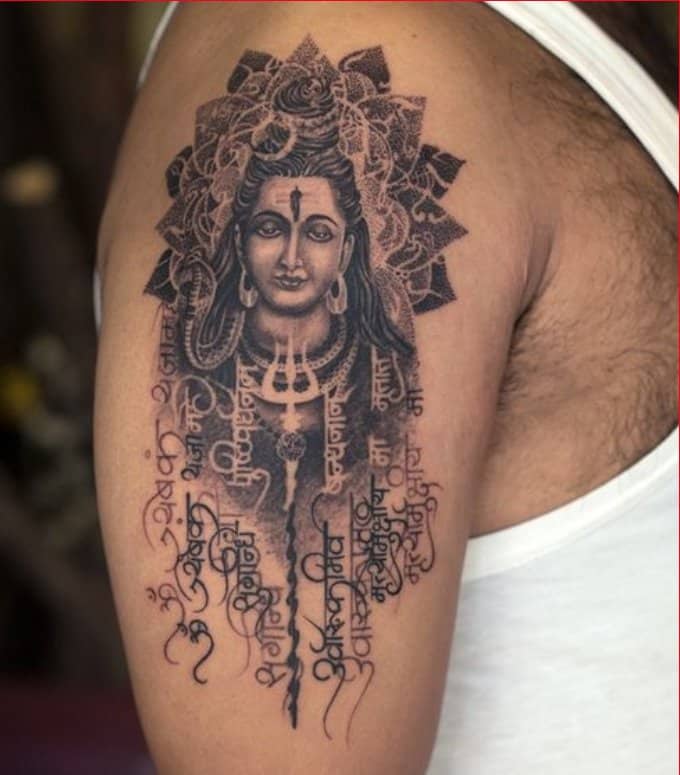 shiva tattoo photo