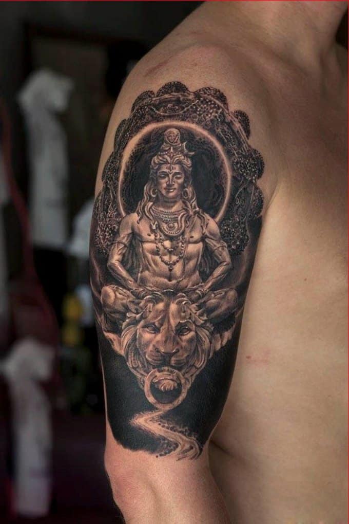 shiva Archives  Best Tattoo Studio Goa Safe Hygienic  Moksha Tattoo