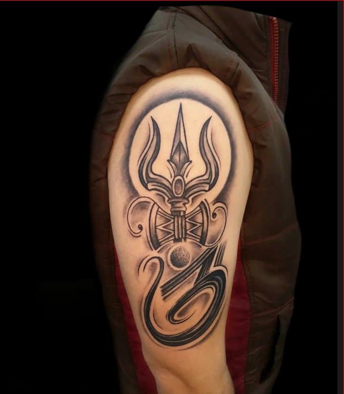 shiva tattoos for guys