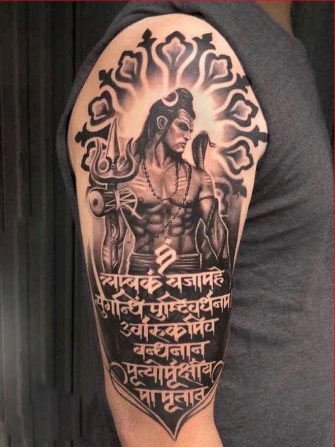 Lord shiva tattoo  Manjeet Tattooz