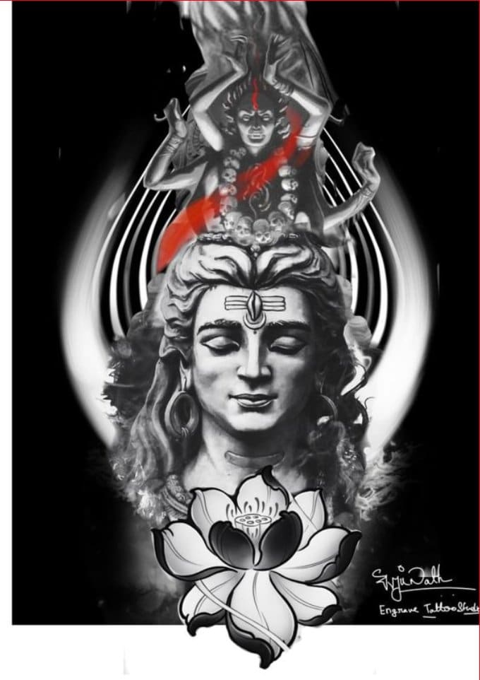 lord shiva custom design