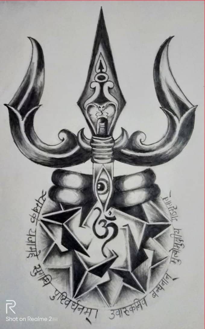 Discover more than 126 shiva tattoo sketch