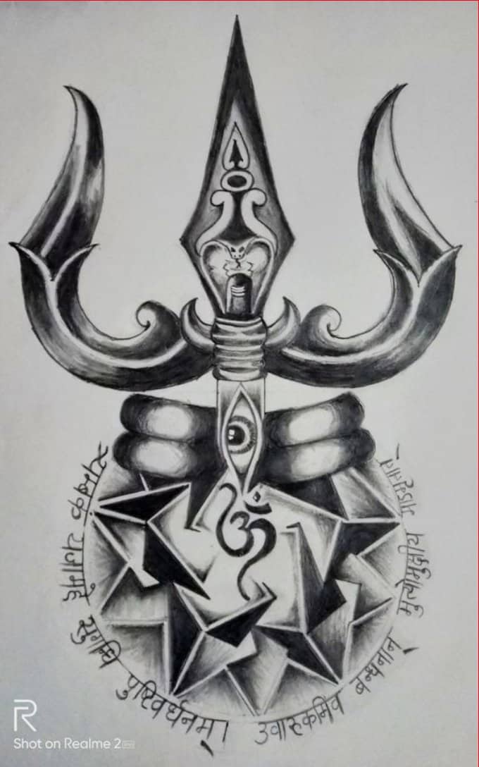 shiva tattoo designs