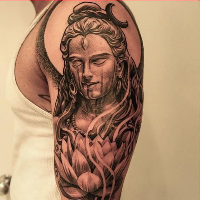 Couple of Amazing Lord Shiva Tattoos done at Skullz Tattooz