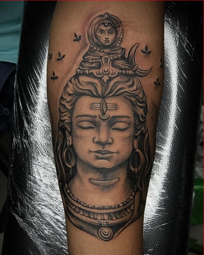 36 Creative And Elegant Shiva Tattoo Designs For Shoulder  Psycho Tats