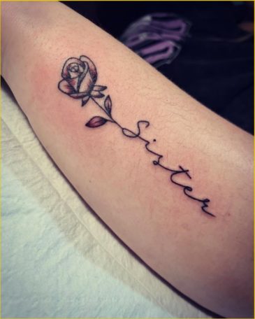 45+ Heart Melting Sister Dedicated Tattoos Designs & Ideas To Show Love